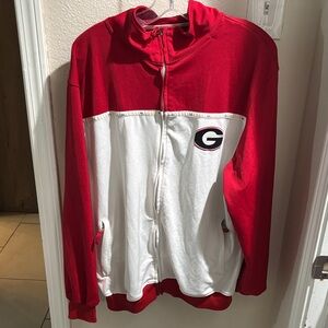 Vintage Georgia Bulldogs Zip Up Jacket L
